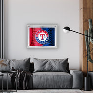 Texas Rangers Backlit LED Sign - 32" x 23"