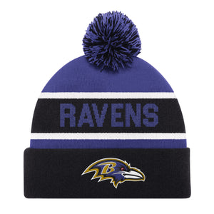 Baltimore Ravens Pom Knit By Starter