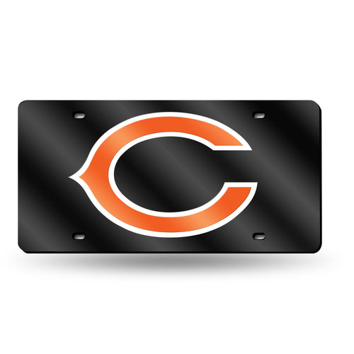 
Chicago Bears Blue Chrome Acrylic License Plate
