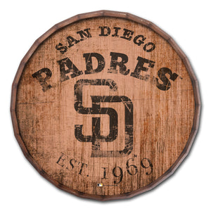 San Diego Padres Established Date Barrel Top -24"