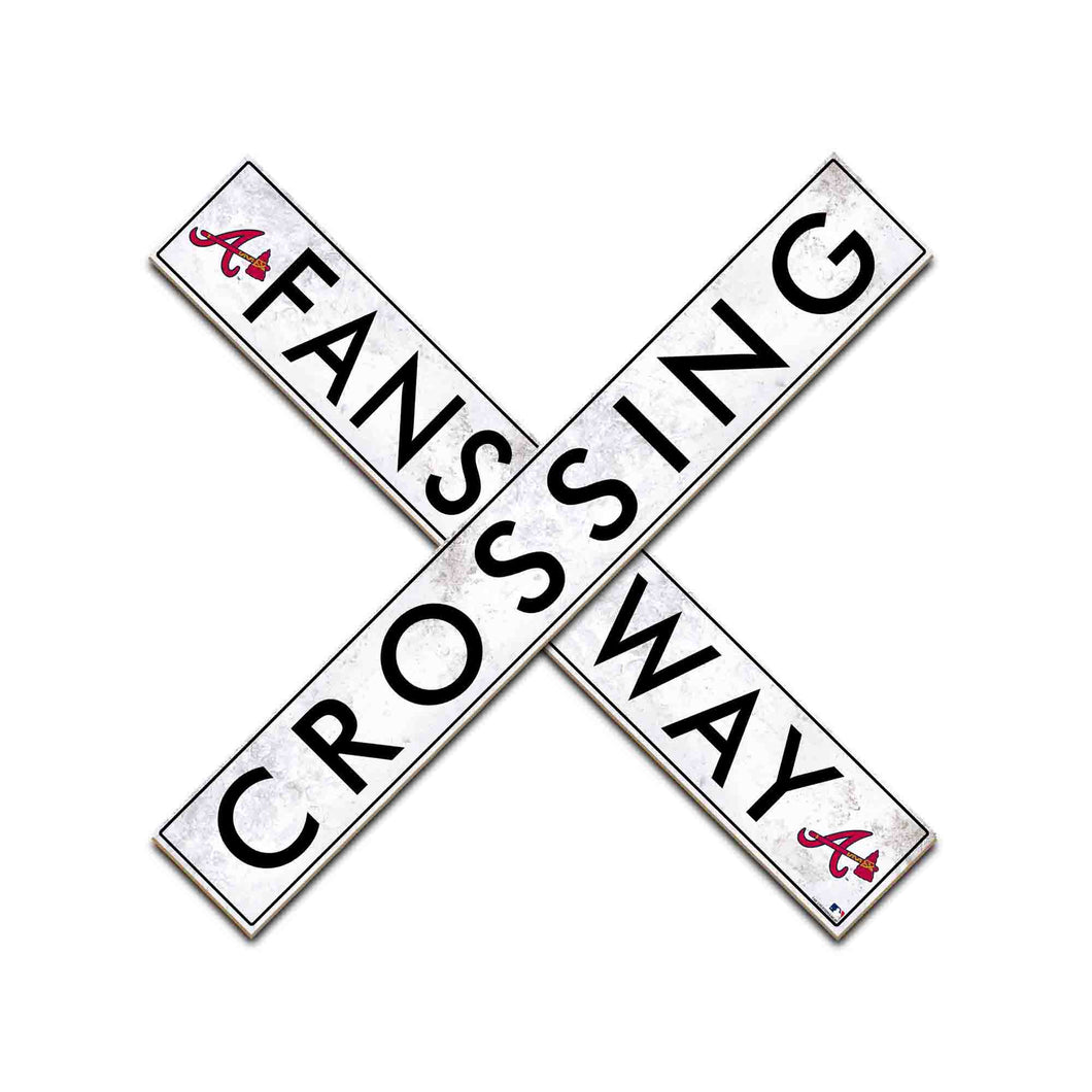 Atlanta Braves Fans Way Crossing Wall Art - 48