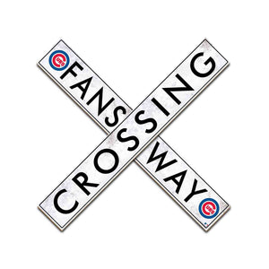 Chicago Cubs Fans Way Crossing Wall Art - 48"
