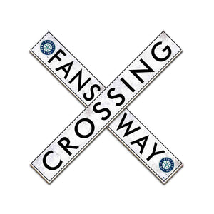 Seatlle Mariners Fans Way Crossing Wall Art - 48"