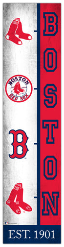 Boston Red Sox Team  Logo Evolution Wood Sign -  6