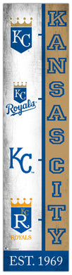 Kansas City Royals Team  Logo Evolution Wood Sign -  6