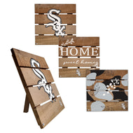 Chicago White Sox Four-Piece Hot Plate Set