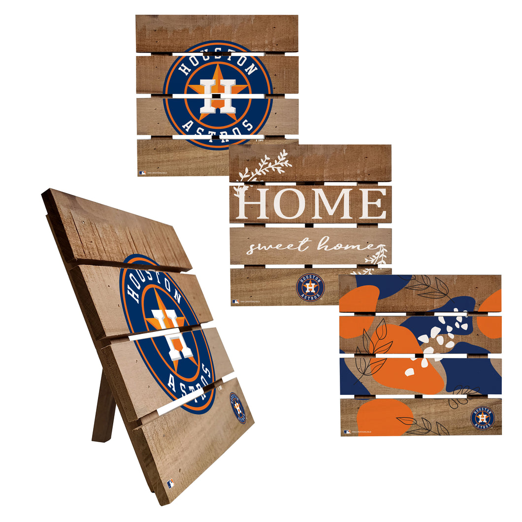 Houston Astros Four-Piece Hot Plate Set