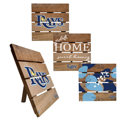 Tampa Bay Rays Four-Piece Hot Plate Set