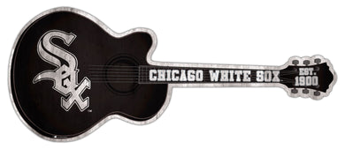 Chicago White Sox Guitar Cutout Wood Sign -24