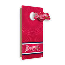 Atlanta Braves Mini Wall Hanging Cornhole