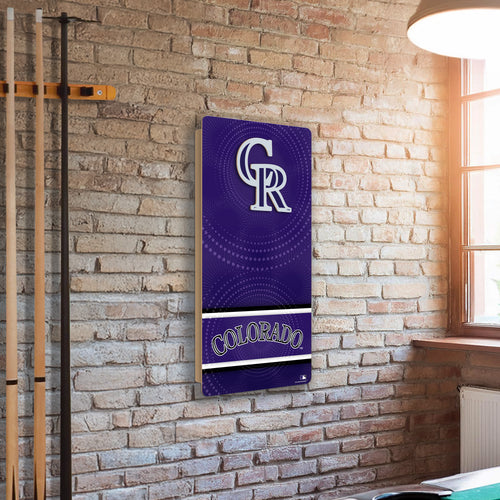 Colorado Rockies Mini Wall Hanging Cornhole