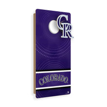Colorado Rockies Mini Wall Hanging Cornhole