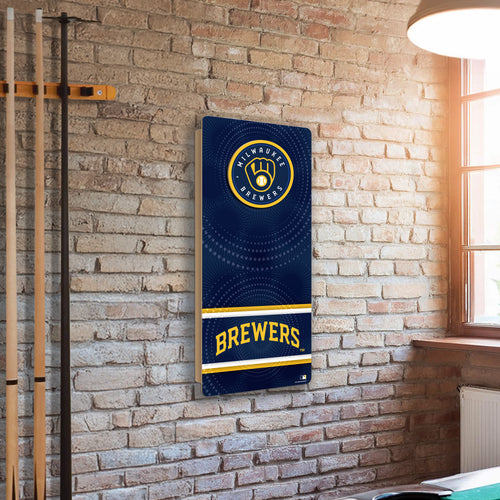 Milwaukee Brewers Mini Wall Hanging Cornhole
