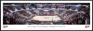 Mississippi State Bulldogs Basketball Humphrey Coliseum Panoramic Picture