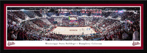 Mississippi State Bulldogs Basketball Humphrey Coliseum Panoramic Picture