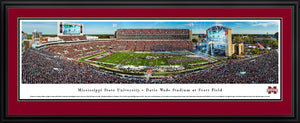 Mississippi State Bulldogs Football Davis Wade Stadium Panoramic Picture