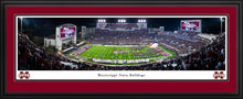 Mississippi State Bulldogs Football Davis Wade Stadium Night Game Panoramic Picture