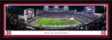 Mississippi State Bulldogs Football Davis Wade Stadium Night Game Panoramic Picture