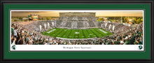 Michigan State Spartans Football Stripe the Stadium Panoramic Picture