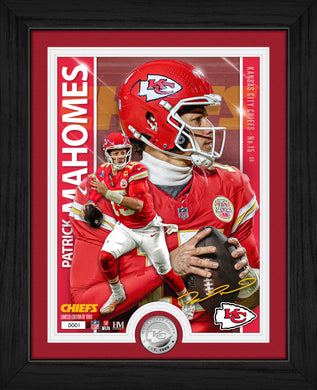 Patrick Mahomes Kansas City Chiefs Artist Proof Silver Coin Photo Mint