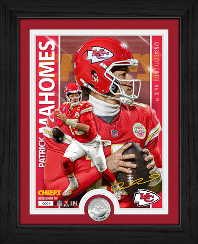 Patrick Mahomes Kansas City Chiefs Artist Proof Silver Coin Photo Mint