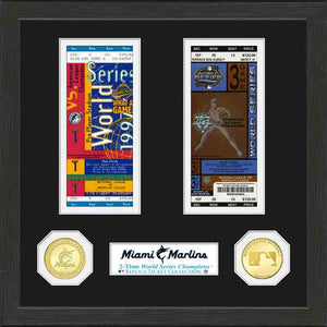 Miami Marlins World Series Ticket Collection