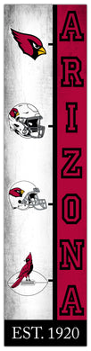Arizona Cardinals Team Logo Evolution Wood Sign -  6
