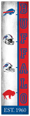 Buffalo Bills Team Logo Evolution Wood Sign -  6
