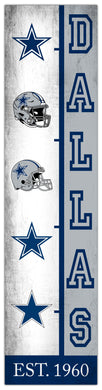 Dallas Cowboys Team Logo Evolution Wood Sign -  6