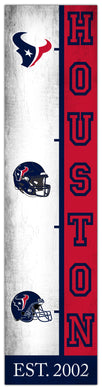 Houston Texans Team Logo Evolution Wood Sign -  6