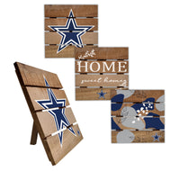 Dallas Cowboys Four-Piece Hot Plate Set