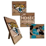 Jacksonville Jaguars Four-Piece Hot Plate Set