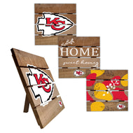 Kansas City Chiefs Four-Piece Hot Plate Set