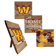 Washington Commanders Four-Piece Hot Plate Set