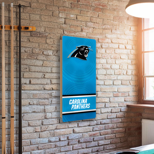 Carolina Panthers Mini Wall Hanging Cornhole