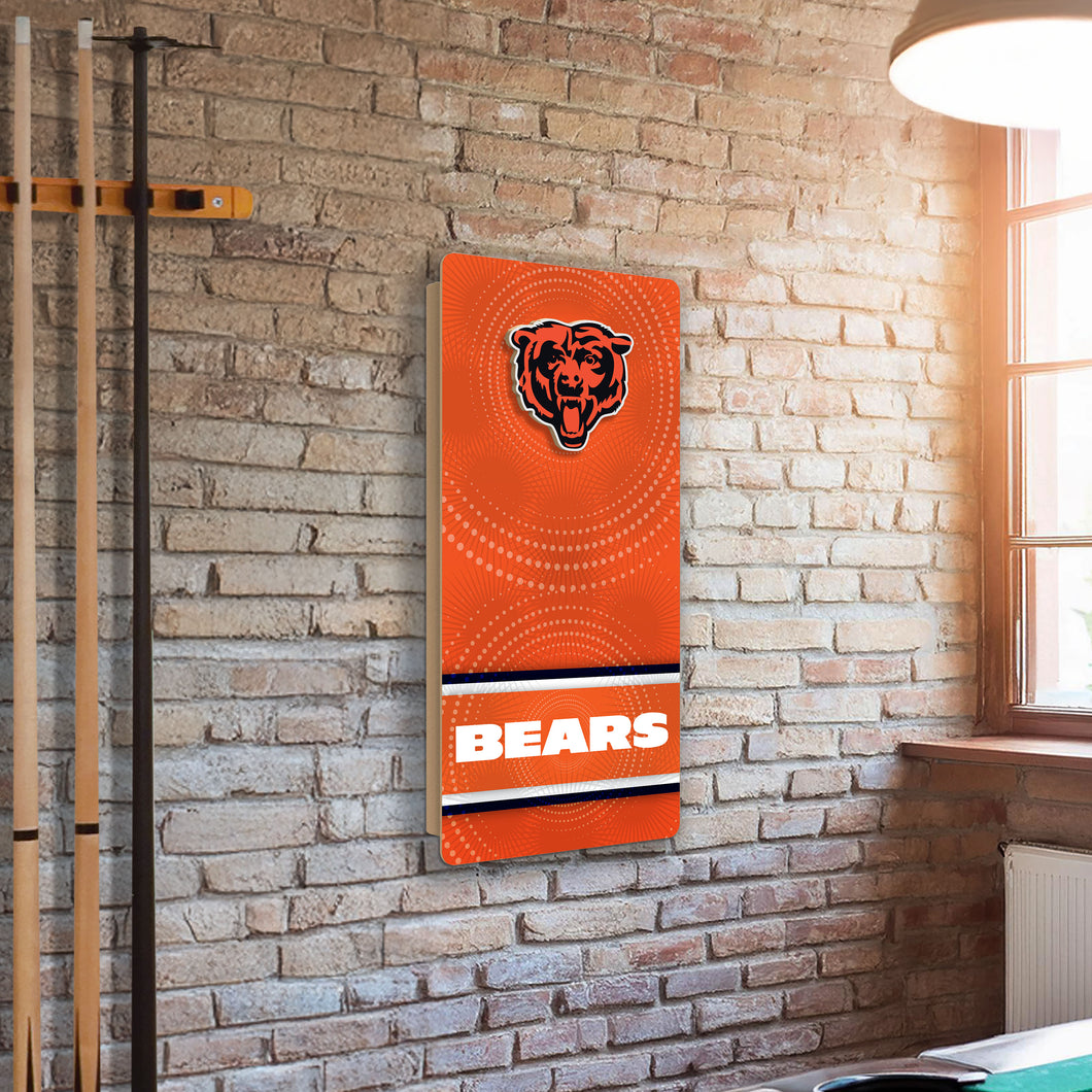 Chicago Bears Mini Wall Hanging Cornhole