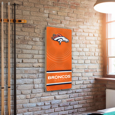 Denver Broncos Mini Wall Hanging Cornhole