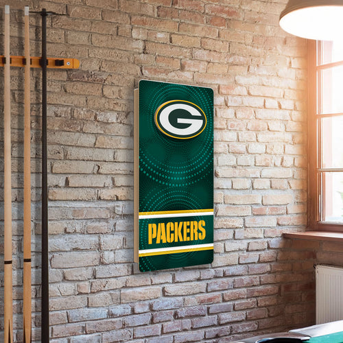 Green Bay Packers Mini Wall Hanging Cornhole