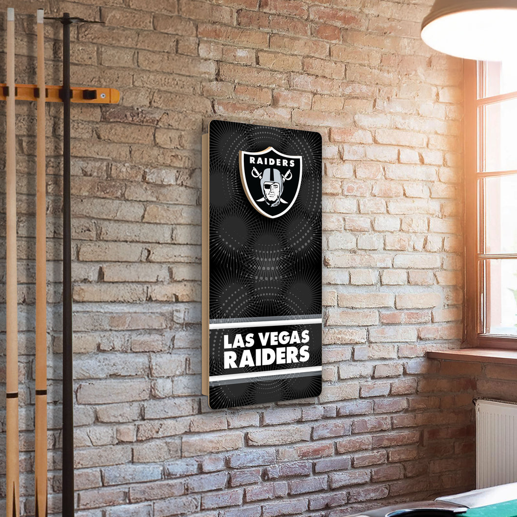 Las Vegas Raiders Mini Wall Hanging Cornhole