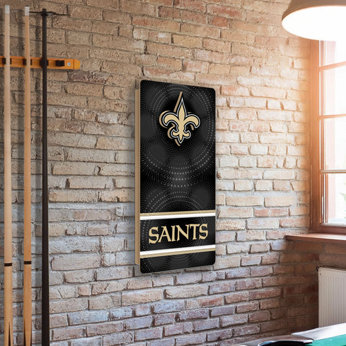 New Orleans Saints Mini Wall Hanging Cornhole