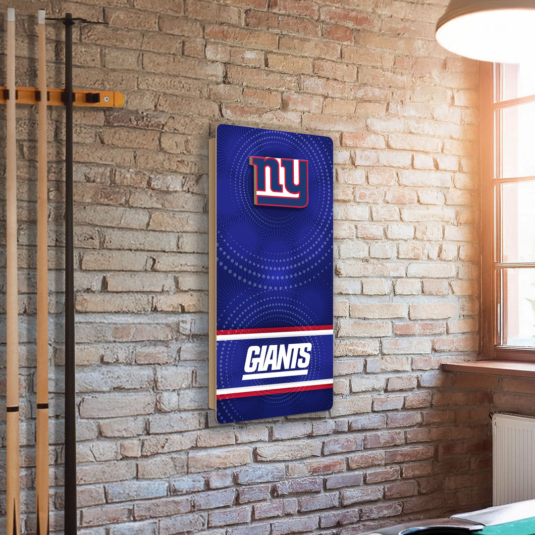 New York Giants Mini Wall Hanging Cornhole