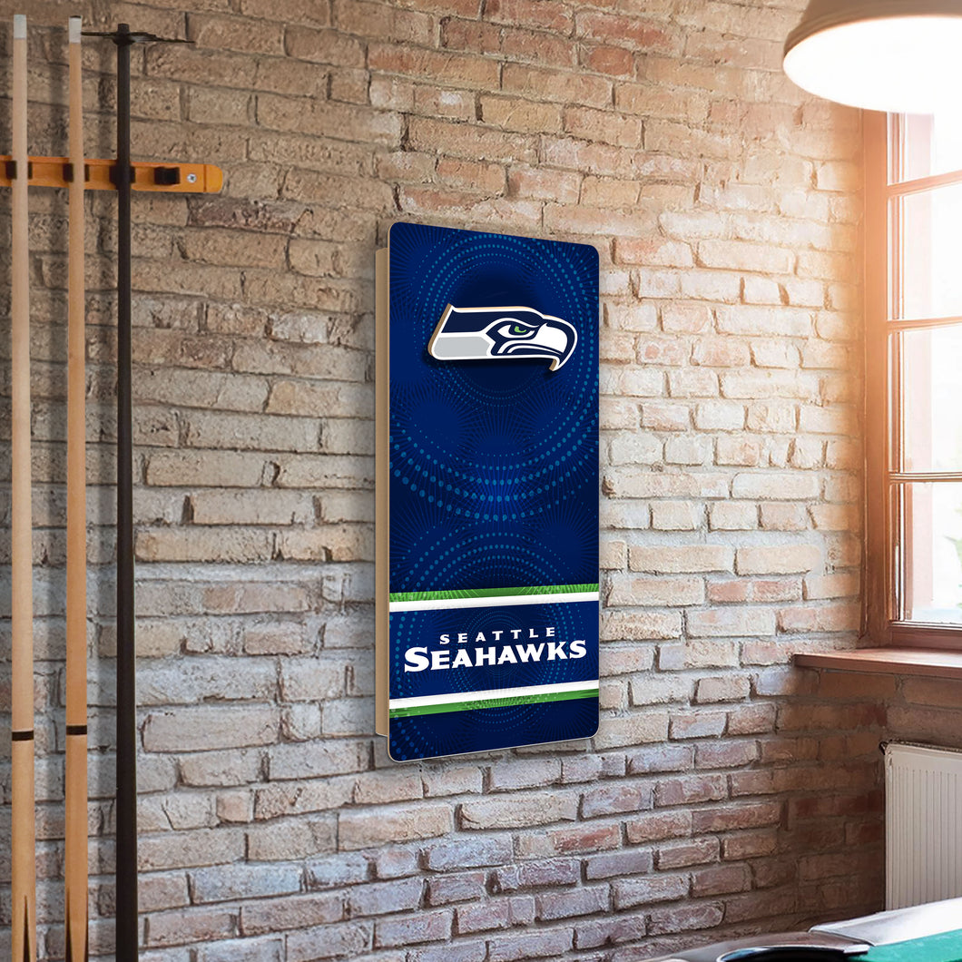 Seattle Seahawks Mini Wall Hanging Cornhole