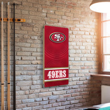 San Francisco 49ers Mini Wall Hanging Cornhole