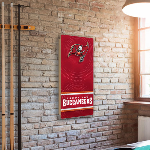 Tampa Bay Buccaneers Mini Wall Hanging Cornhole