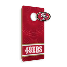 San Francisco 49ers Mini Wall Hanging Cornhole