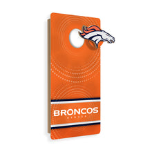 Denver Broncos Mini Wall Hanging Cornhole