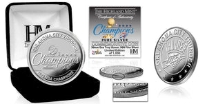 Oklahoma City Thunder 2025 NBA Champions 1oz .999 Fine Silver Coin