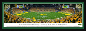 North Dakota State Bison Football NDSU Fargodome Panoramic Picture