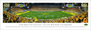 North Dakota State Bison Football NDSU Fargodome Panoramic Picture