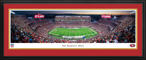 San Francisco 49ers 50 Yard Line Panoramic Picture 